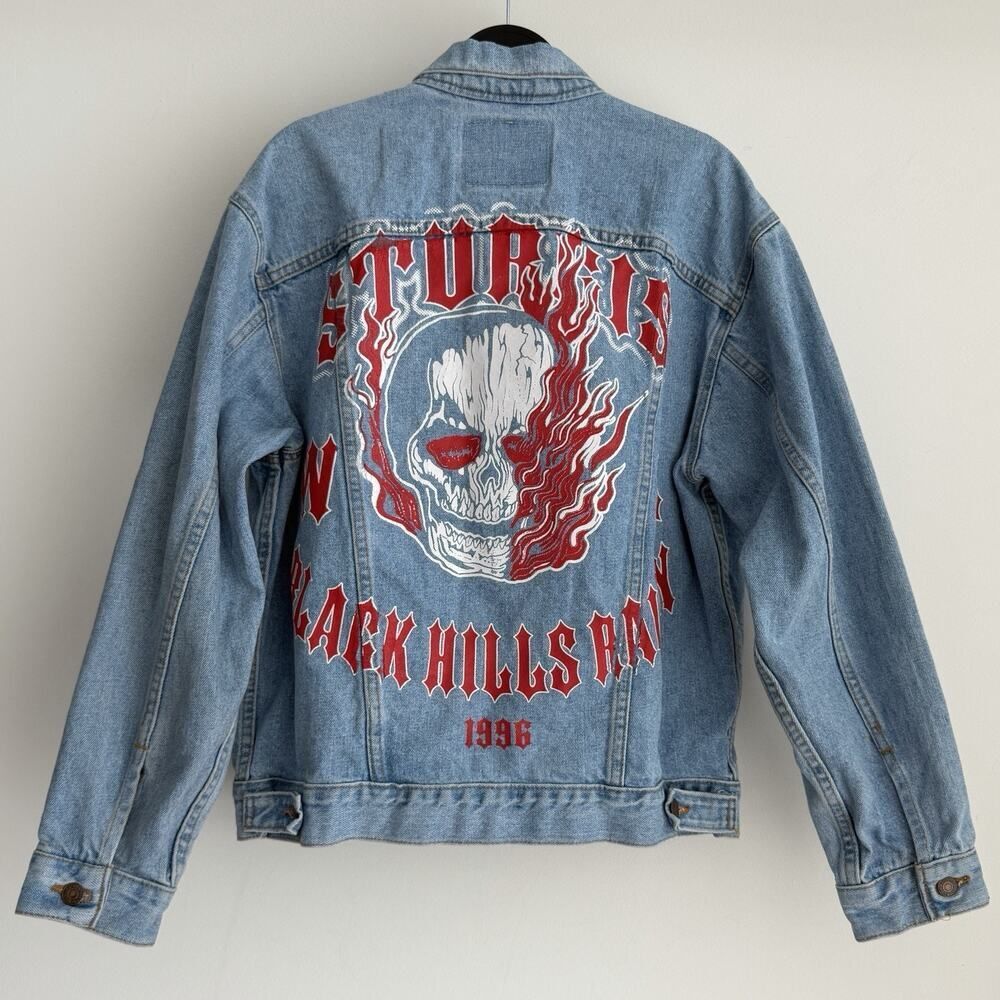 Warren Lotas Levis Trucker Jacket SSense‎ Exclusive Sturgis Black Hills Rally